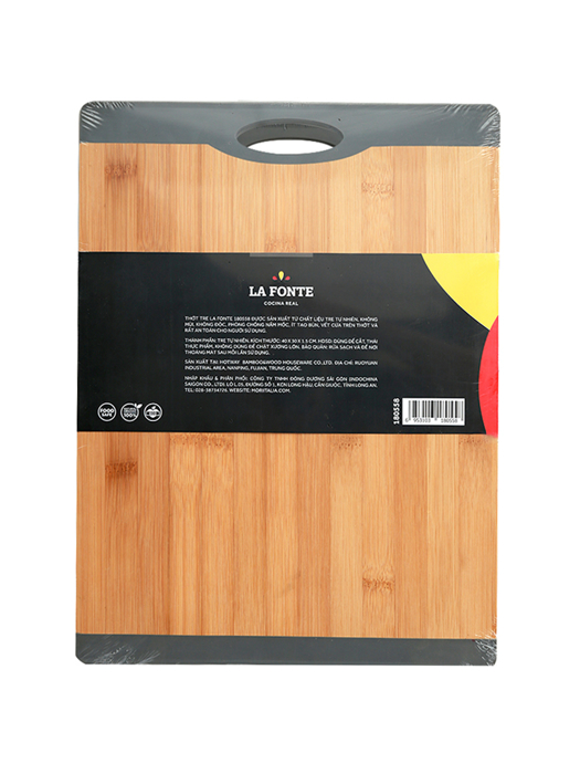 [MỚI] Thớt Tre La Fonte 40x30x1.5 Cm - 180558