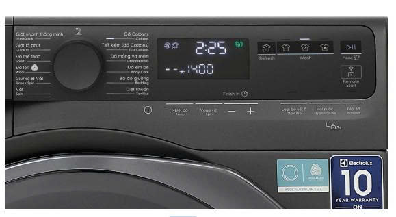 Máy giặt Electrolux UltimateCare 700 Inverter 11 kg EWF1143R7SC  màu trắng và EWF1143R7SC  màu đen