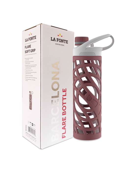 Bình Nước Thể Thao La Fonte 600ml Màu Nâu - 001041