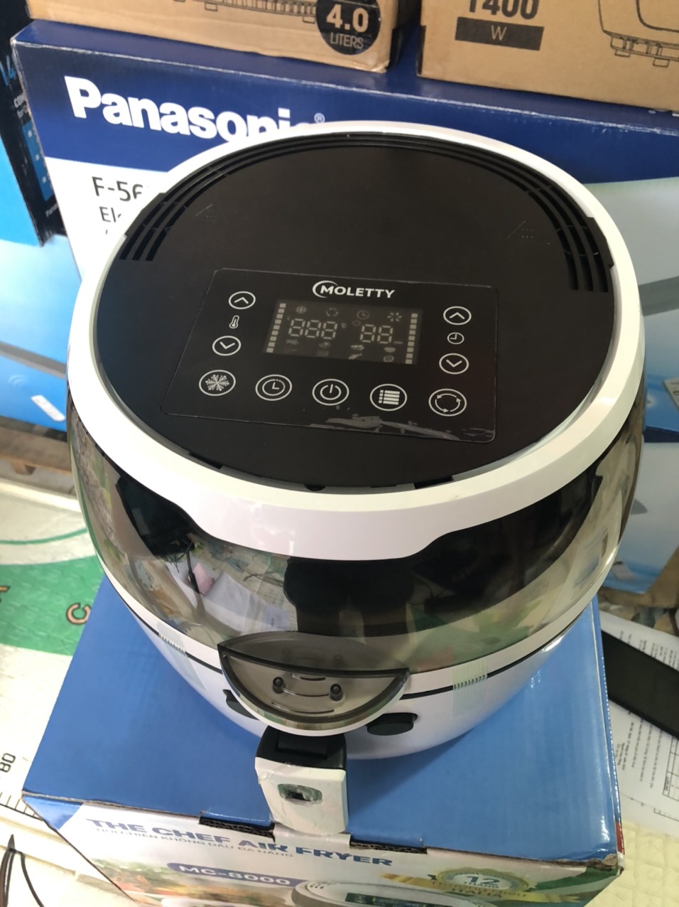 Nồi Chiên Không Dầu Điện Tử Moletty MC-8000 (8 Lít) giá rẻ