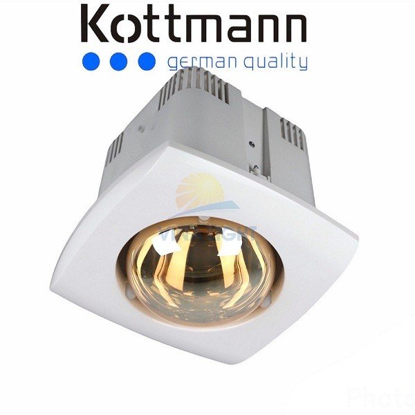 Đèn sưởi 1 bóng âm trần – K1A