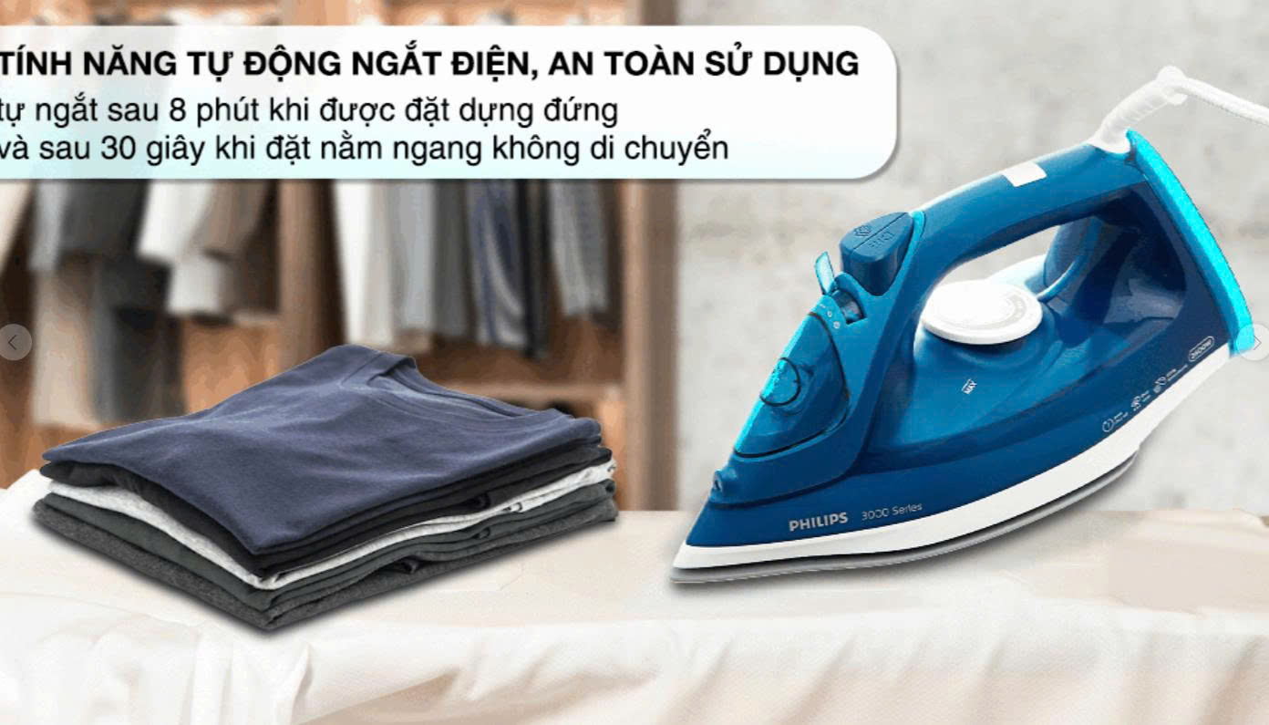 Bàn ủi hơi nước Philips DST3040/70 2600W