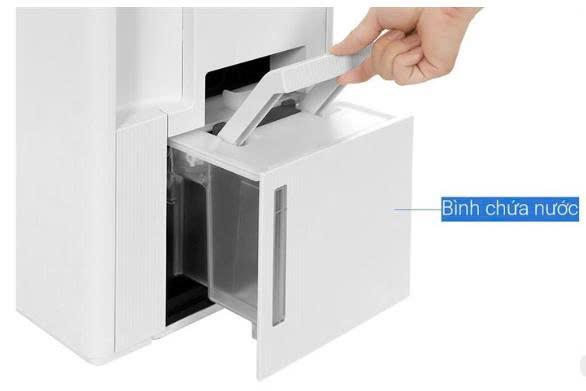 Máy hút ẩm kết hợp lọc không khí Sharp DW-T30FV-W