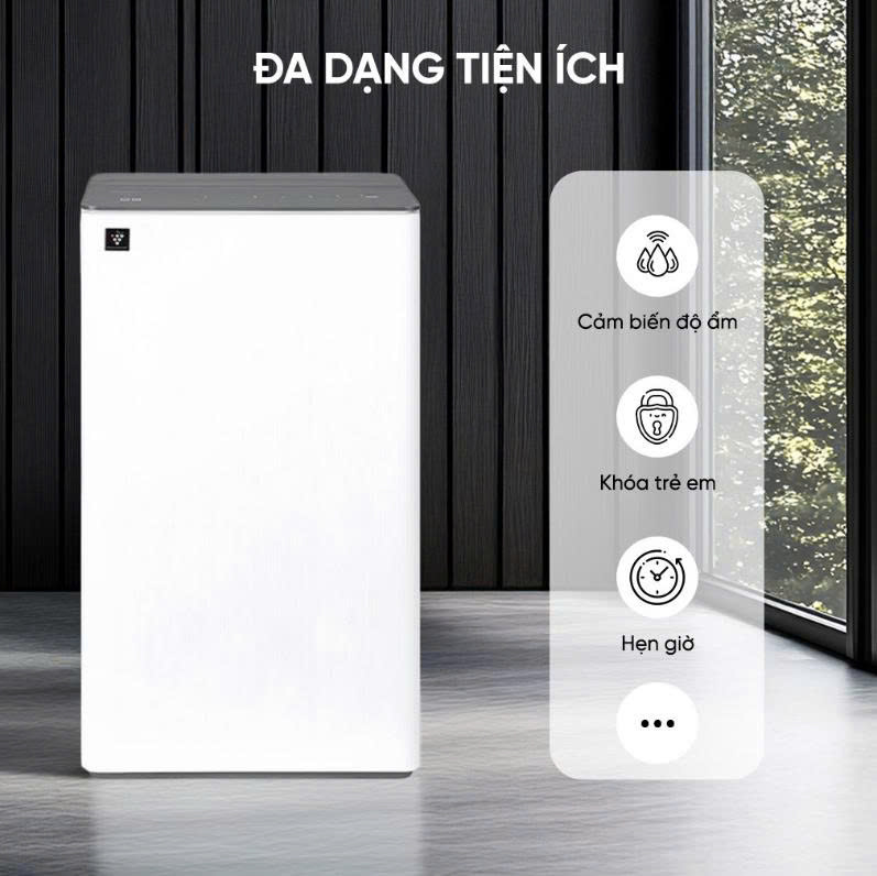 Máy hút ẩm Sharp DW-T30HV-W