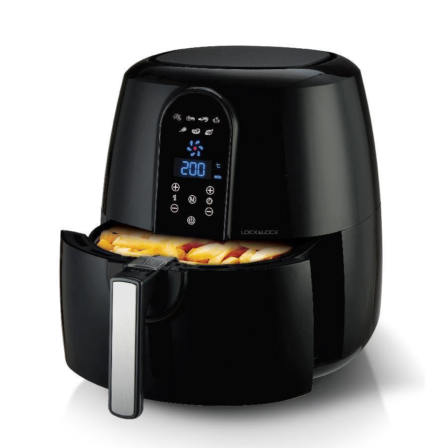 Nồi Chiên Không Dầu Lock&Lock EJF351BLK (5.2L) (Đen) - Hàng chính hãng