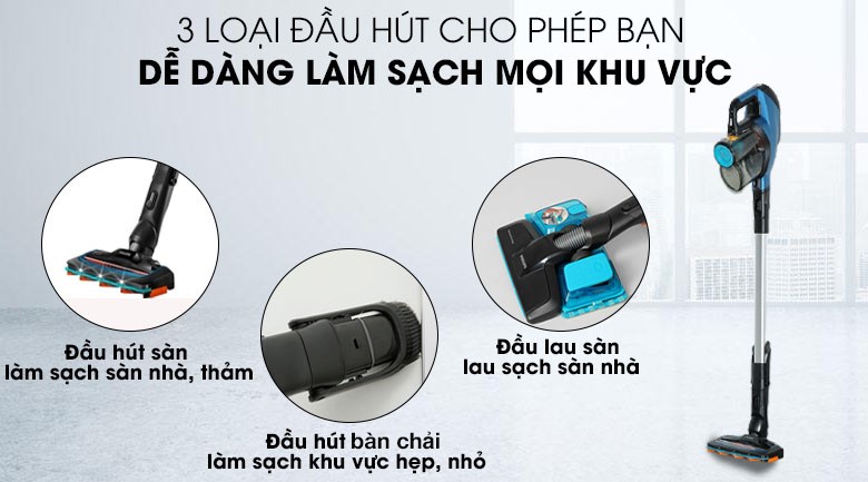 Máy hút bụi lau nhà Philips FC6728