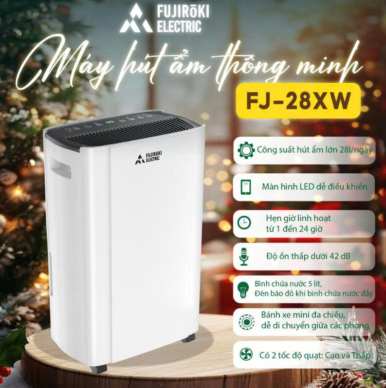 MÁY HÚT ẨM FUJIROKI FJ-28XW