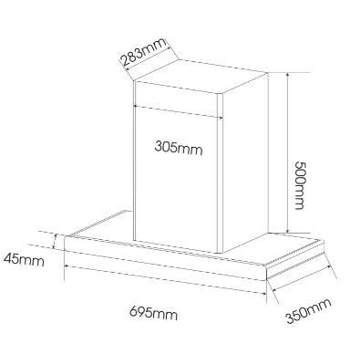 Máy hút mùi Faster FS 350B-70T