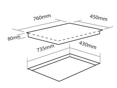 Bếp từ nhập khẩu Malaysia Faster FS 773E
