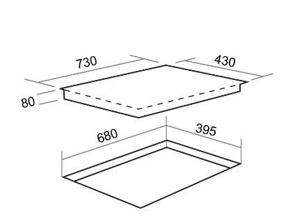Bếp từ đôi Faster FS 838I Plus lắp âm