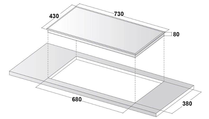 Bếp từ đôi Faster FS 512I