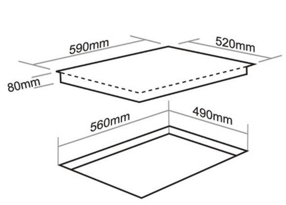 Bếp 3 từ Made in Malaysia Faster FS630SI