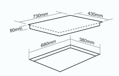 Bếp từ kết hợp hồng ngoại Faster FS735HI PLUS
