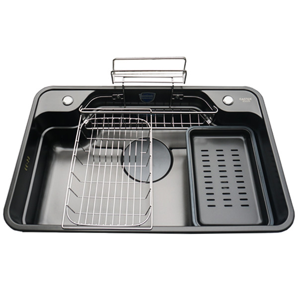Chậu 1 hố inox 304 Faster FS 8050B01