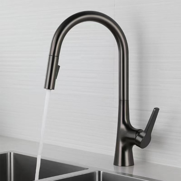 Vòi 2 đường nước inox 304 Faster FS929Grey