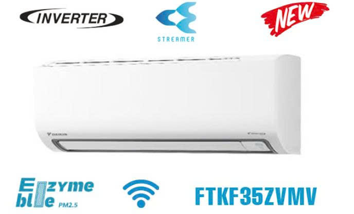 Điều hòa Daikin 1 chiều 12.000BTU inverter FTKF35ZVMV