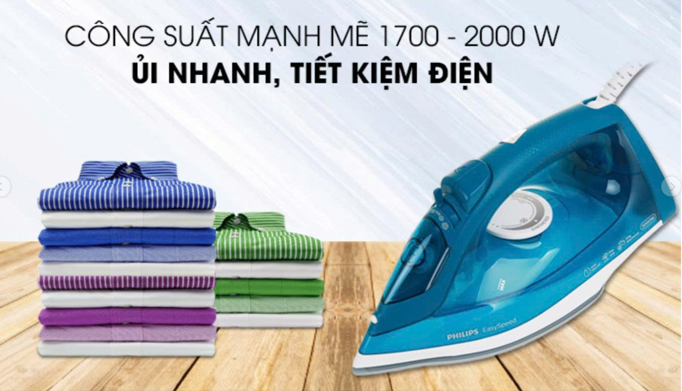 Bàn ủi hơi nước Philips GC1756 2000W