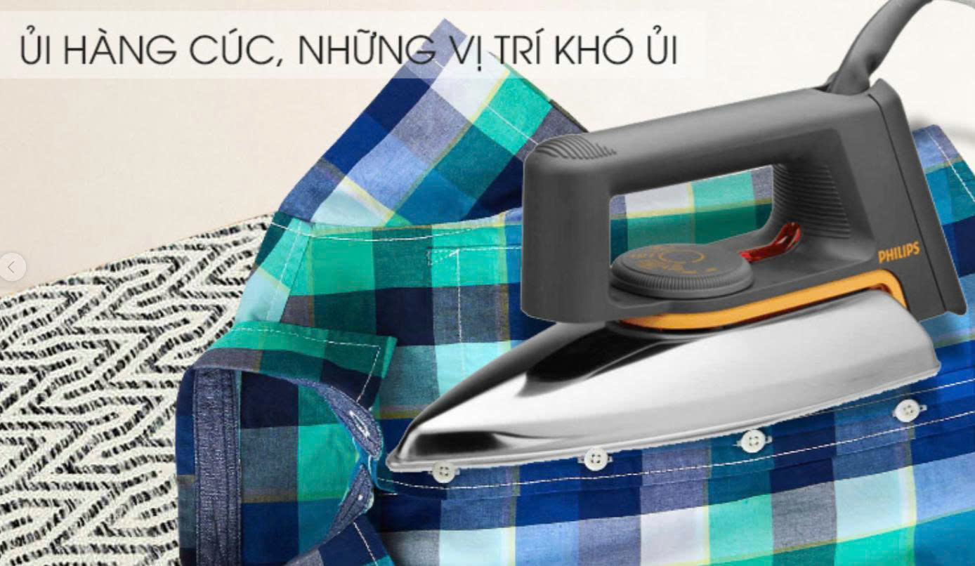 Bàn ủi khô Philips HD1172 1100W