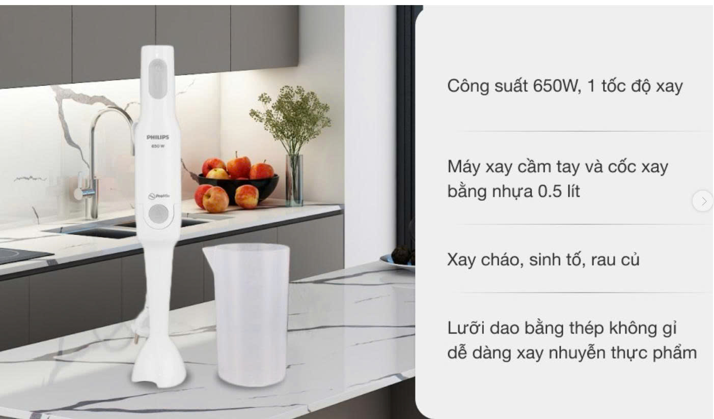 Máy xay cầm tay Philips HR2531