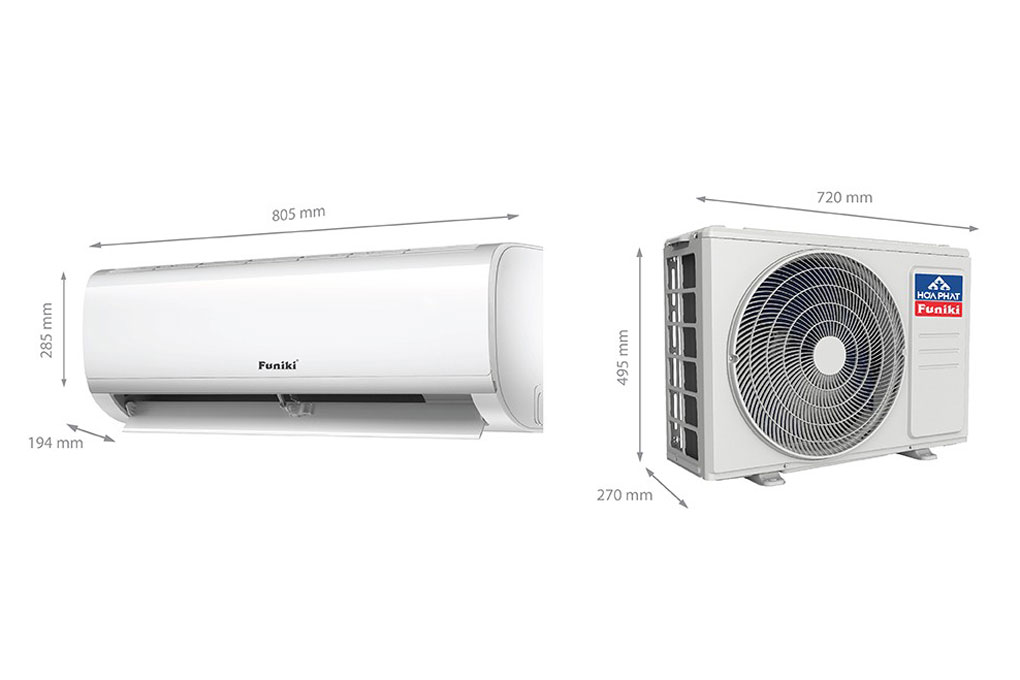 Điều hòa Funiki HSH10TMU 2 chiều 10000BTU nhập khẩu chính hãng