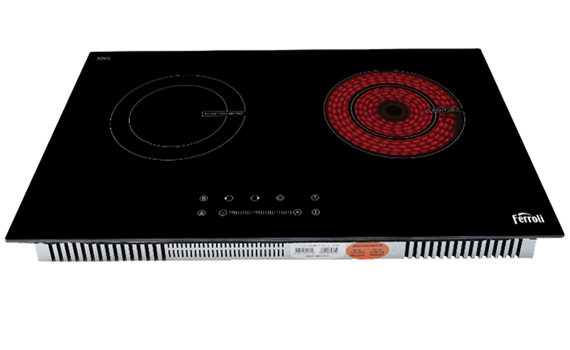 Bếp Đôi Từ Và Hồng Ngoại Ferroli IC4200BS - Hàng chính hãng