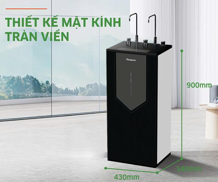 Máy lọc nước nóng lạnh Kangaroo 9 cấp RO Block Infinity KG09A8