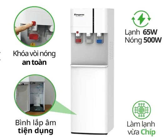 Cây nước nóng lạnh Kangaroo KG59A3
