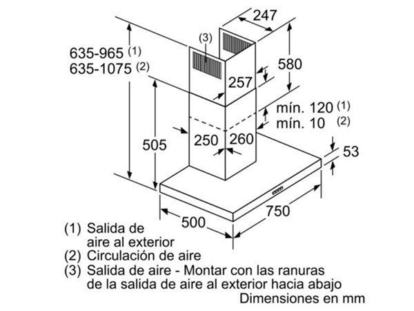 Máy Hút Mùi Bosch DWB76BC50