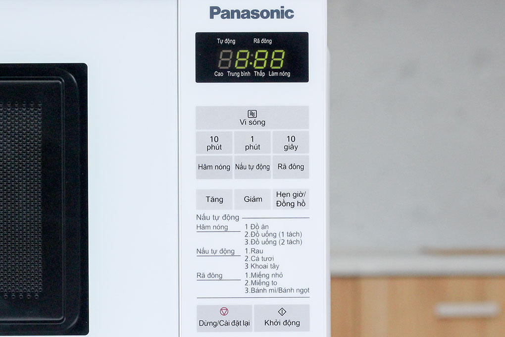 Lò Vi Sóng Điện Tử Panasonic PALM-NN-ST253WYUE (20L) - Trắng - Hàng chính hãng