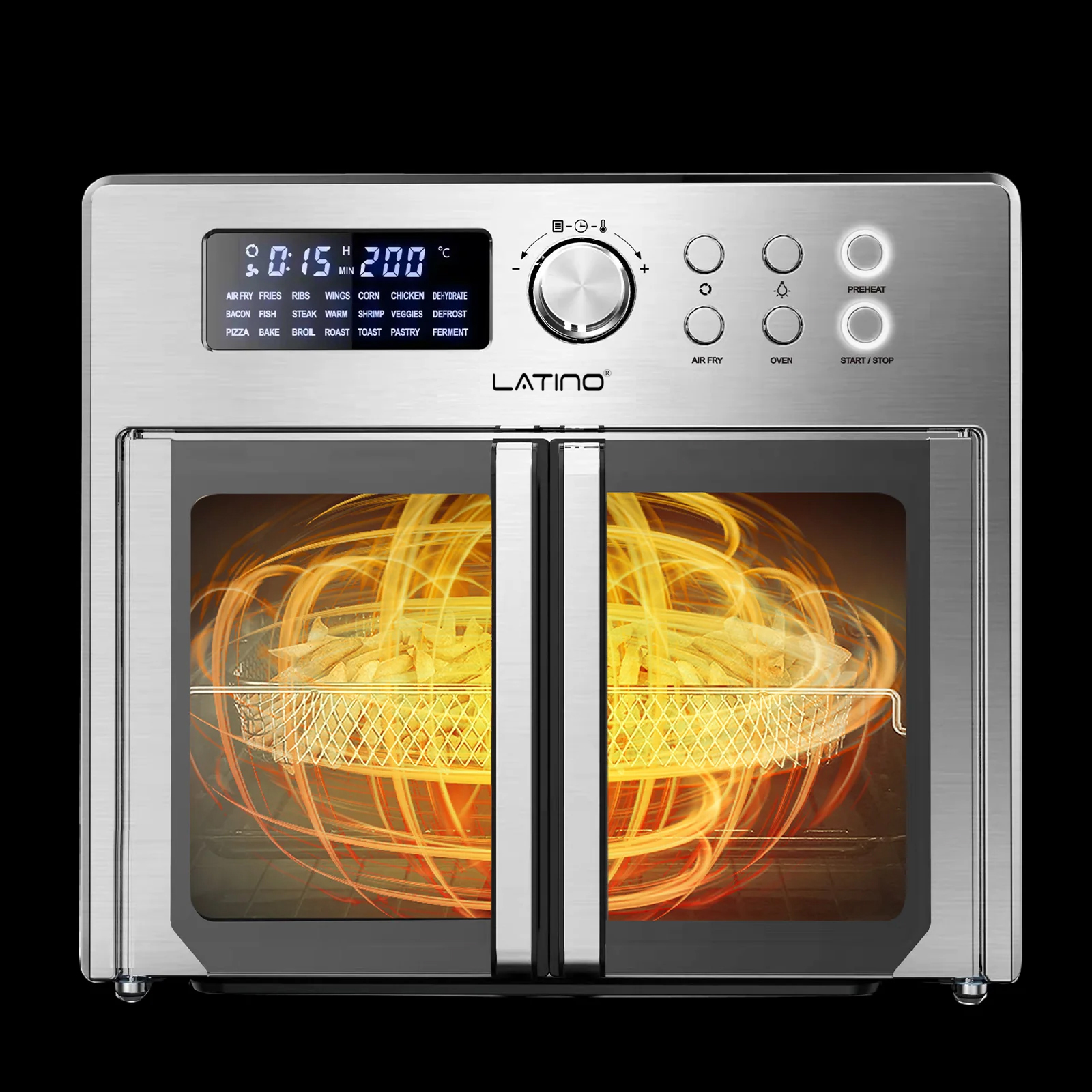 NỒI CHIÊN KHÔNG DẦU 2 CÁNH CỬA LT I15Y22