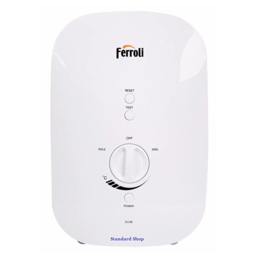Máy nước nóng Ferroli Divo SSN 4.5S 4500W, Tặng 01 đôi dây cấp 40cm . Công lắp 200.000 .