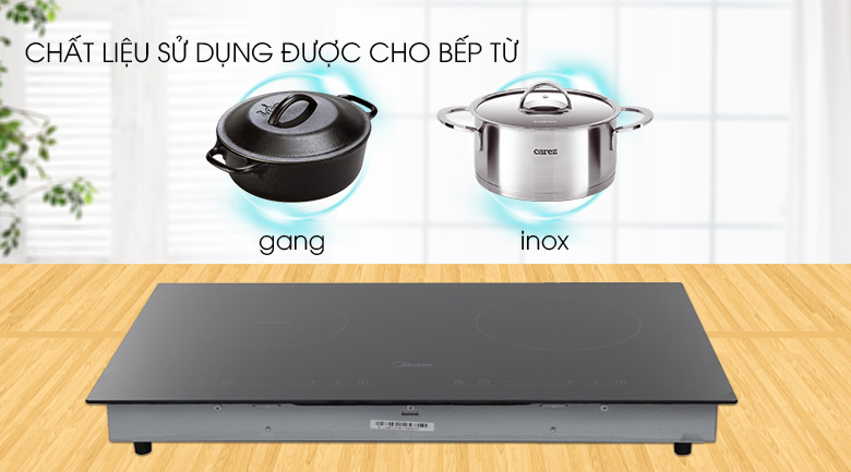 Bếp điện từ hồng ngoại đôi Midea MC-IHD361 3200W