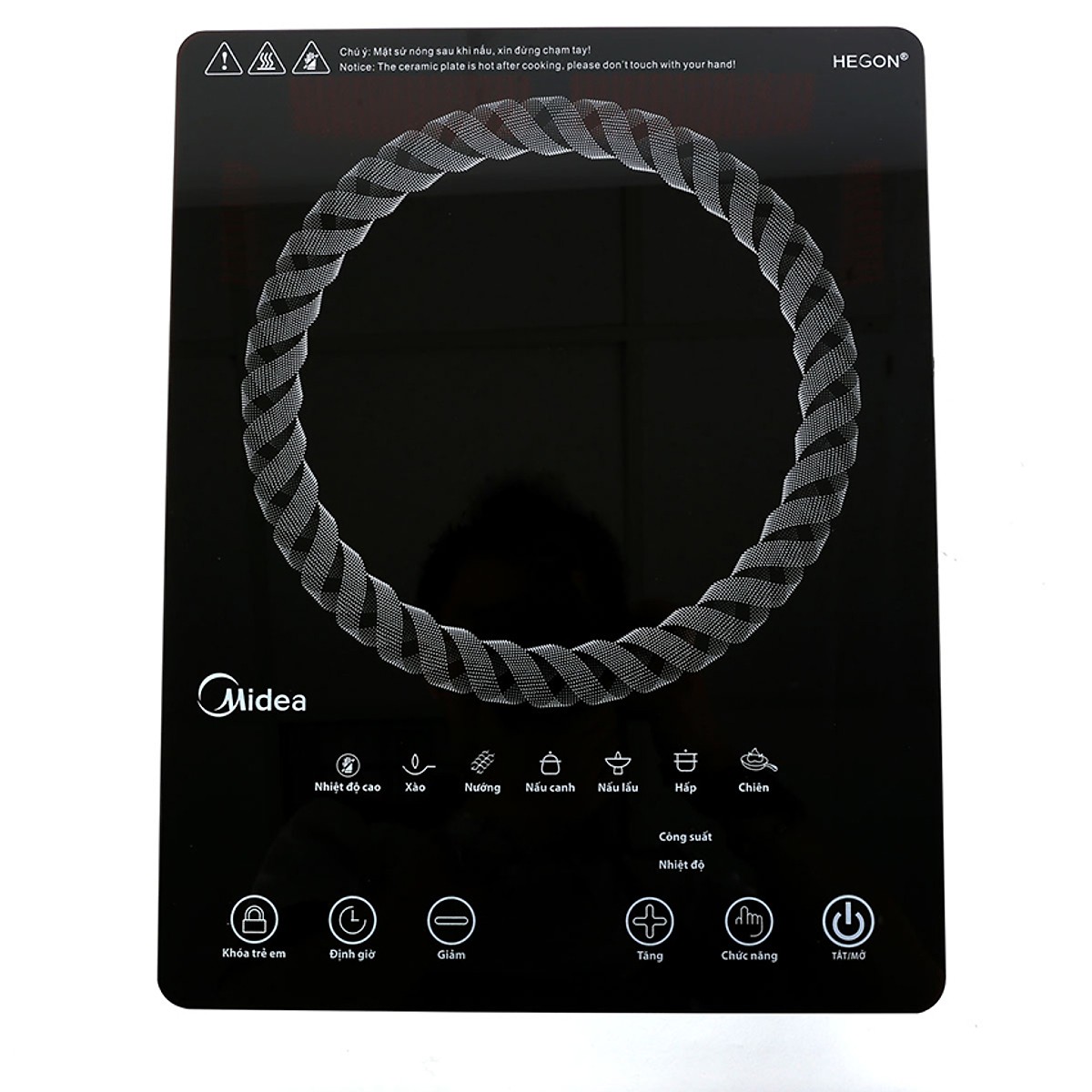 Bếp Hồng Ngoại Midea MIR-T2015DC - Đen - Hàng chính hãng