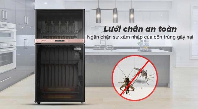 Máy sấy bát Midea MXV-ZLP80XC65-R