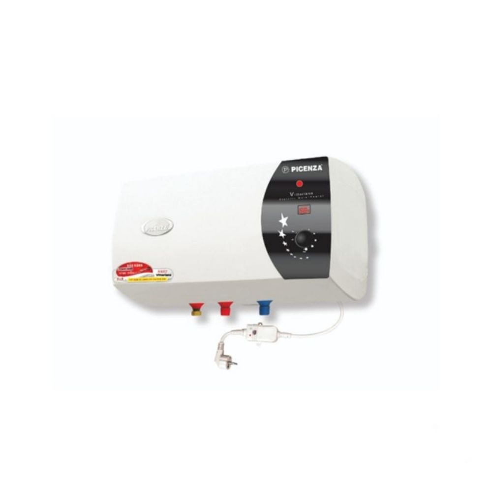 Bình nóng lạnh Picenza 20L EZ Ngang chống giật , hiển thị nhiệt độ.