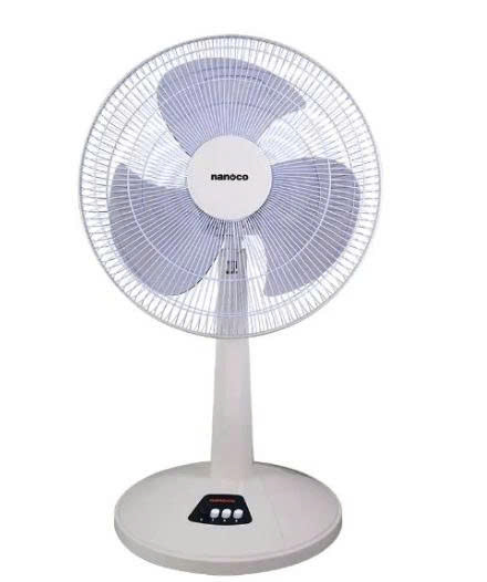 Quạt lửng Nanoco model NLF1623 (màu xanh, màu beige - 3 chế độ gió - công suất 47W)