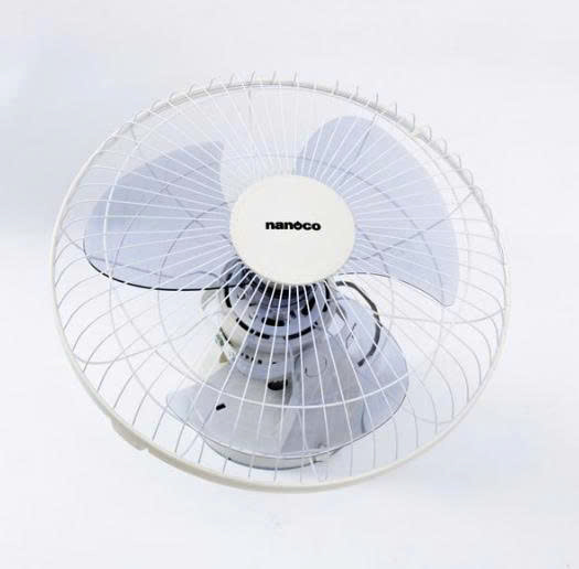 Quạt đảo cơ Nanoco model NOF1650 màu be/ghi (Công suất 47W, bạc đạn)