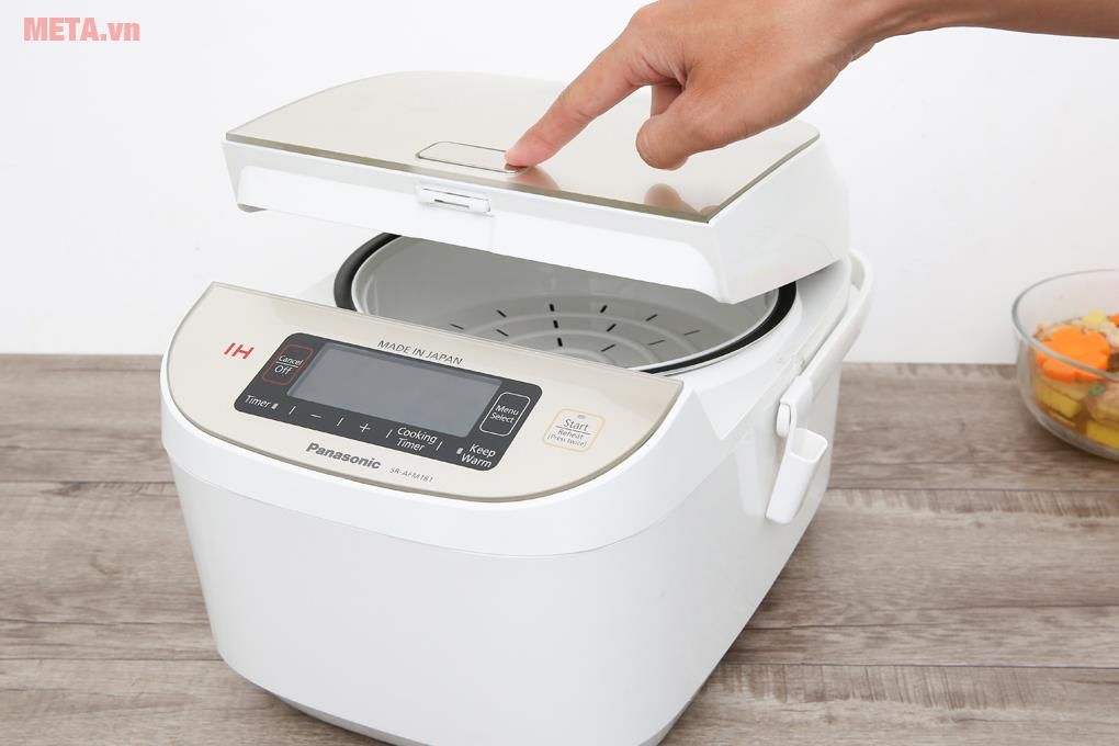 Nồi cơm điện cao tầng Panasonic PANC-SR-AFM181WRA (1.8L) - Hàng Chính Hãng