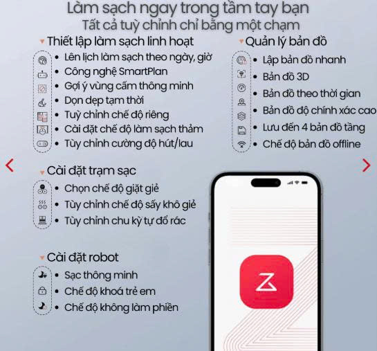 Robot Hút Bụi Lau Nhà Roborock QRevo C Pro