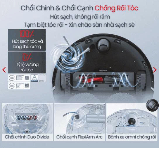 Robot Hút Bụi Lau Nhà Roborock QRevo C Pro