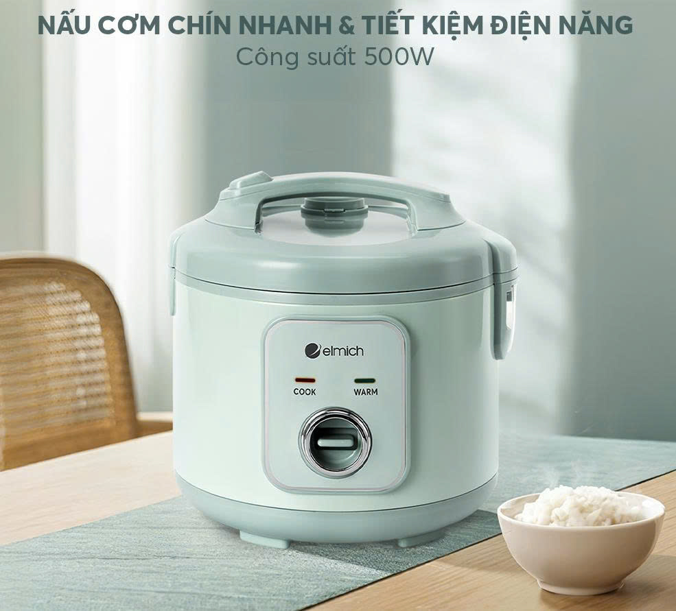 Nồi cơm điện Elmich RCE9257 dung tích 1.2L
