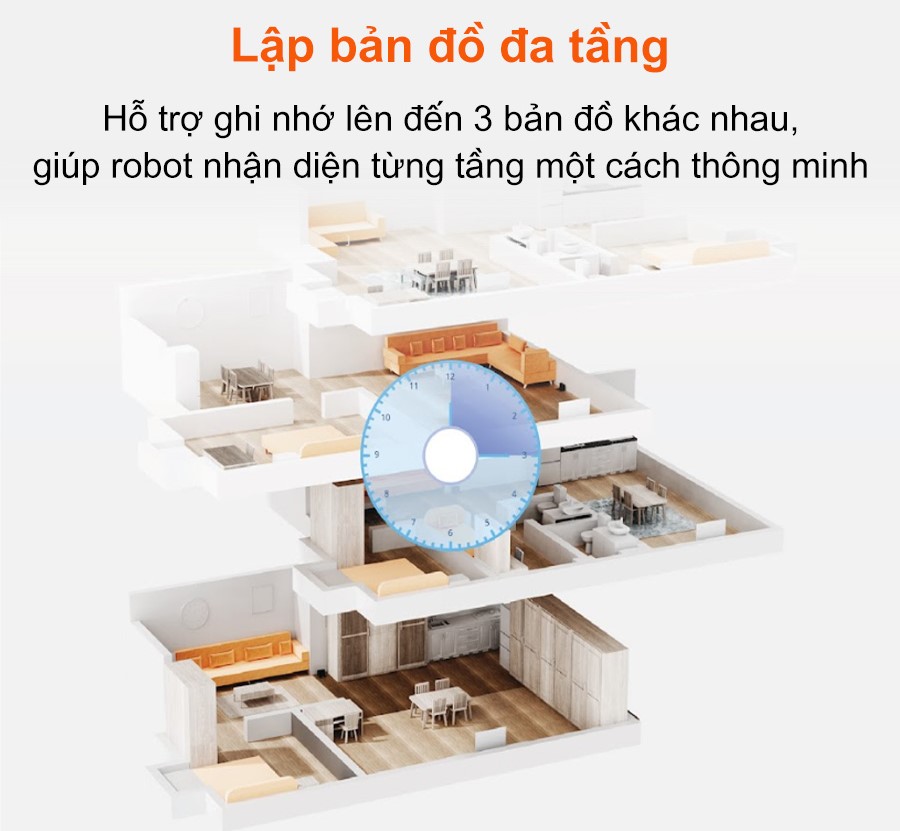 Robot Hút Bụi Lau Nhà  Roborock Q10 VF