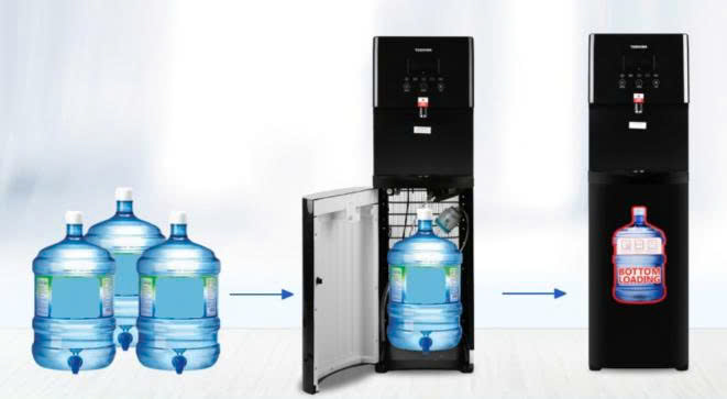 Cây nước nóng lạnh Toshiba RWF-W1830BV(K) 650W