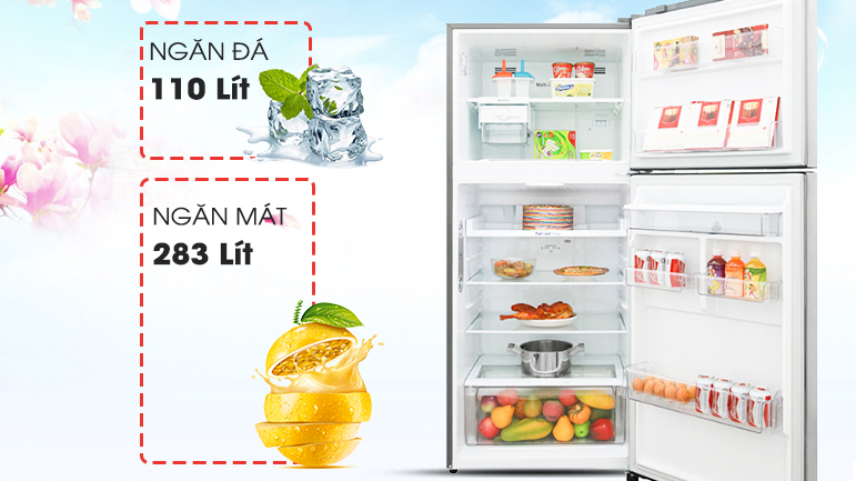 Tủ lạnh LG Inverter 393 lít GN-D422PS