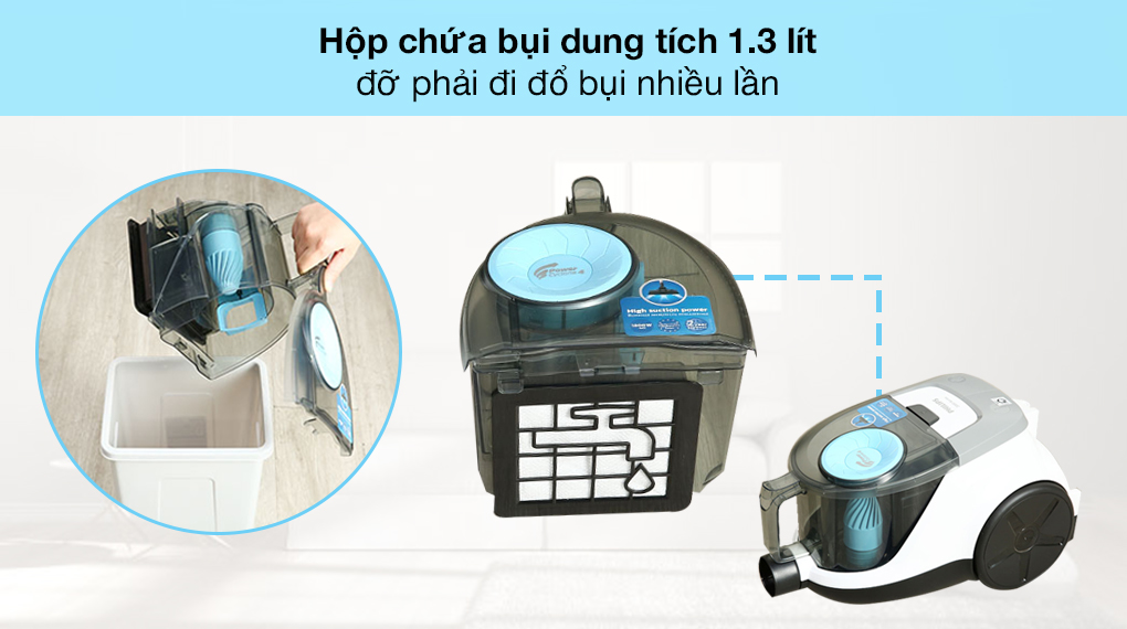 Máy hút bụi dạng hộp Philips XB2023/01