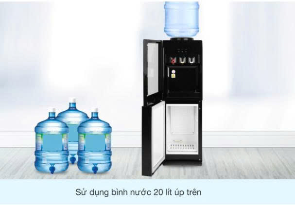 Cây nước nóng lạnh Midea YL1836S-B 520W