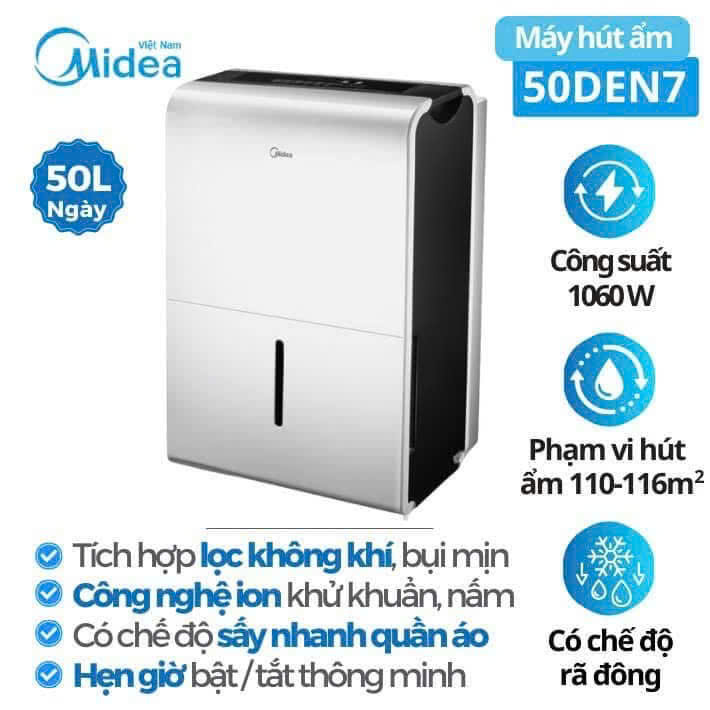 Máy hút ẩm MDDP-50DEN7