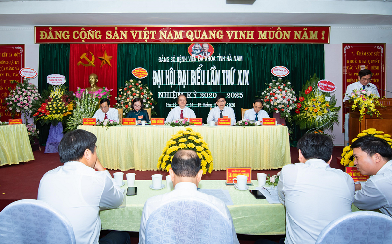 Đảng bộ Bệnh viện Đa khoa tỉnh đại hội nhiệm kỳ 2020-2025