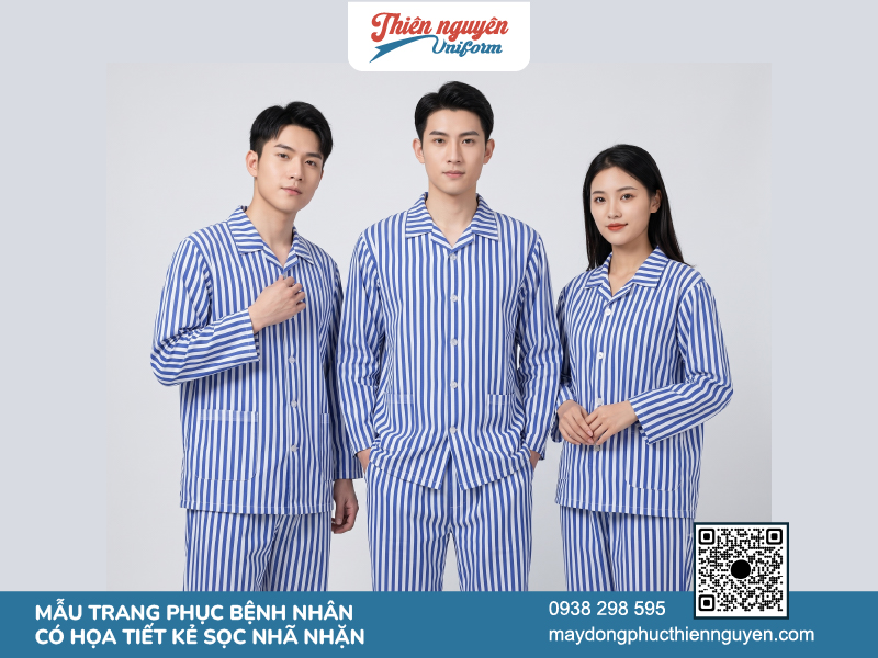 May đồng phục bệnh nhân tại Cần Thơ