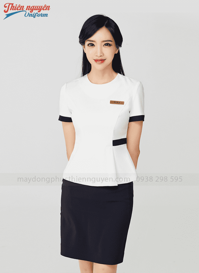 đồng phục lễ tân